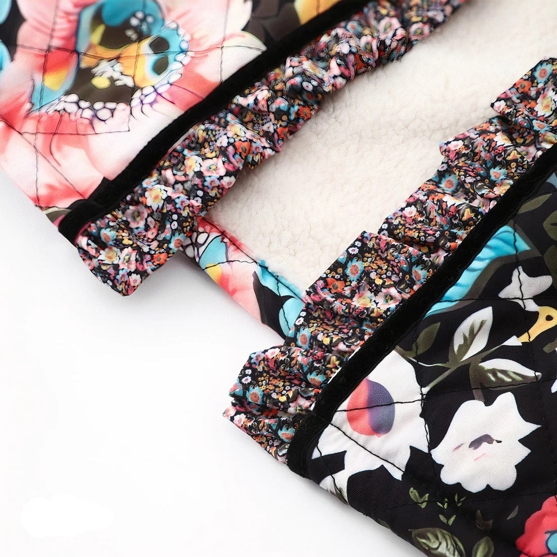 Lala | Jacke im Vintage-Bloom-Stil
