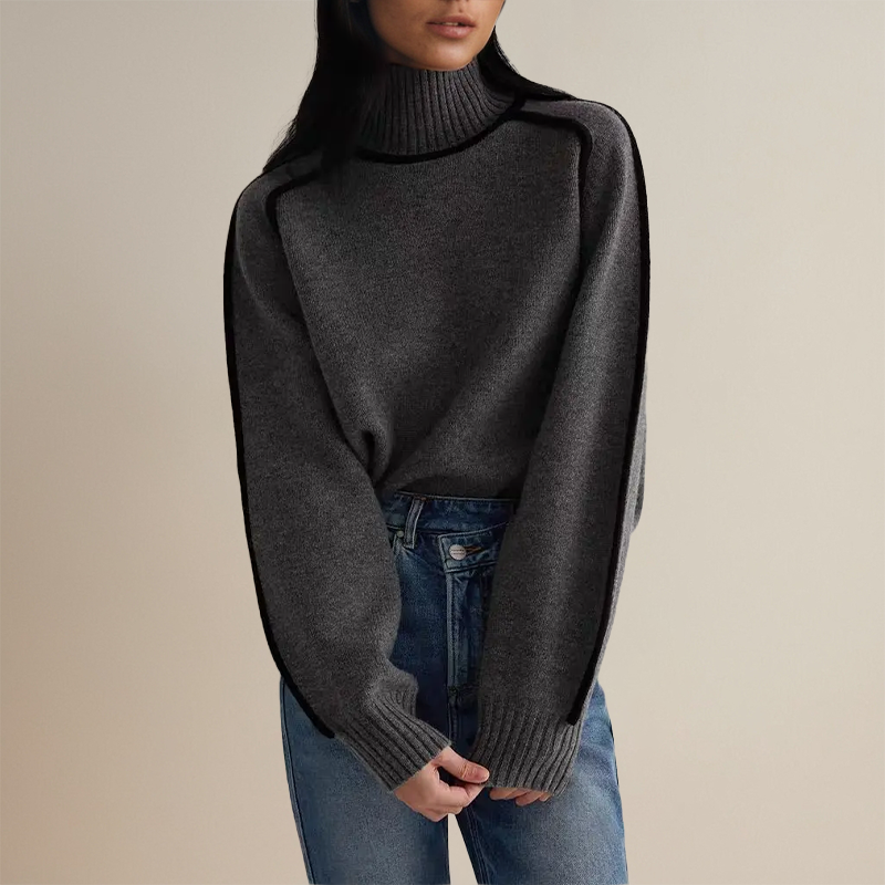 THARAH | Weicher Rollkragenpullover aus Kaschmir