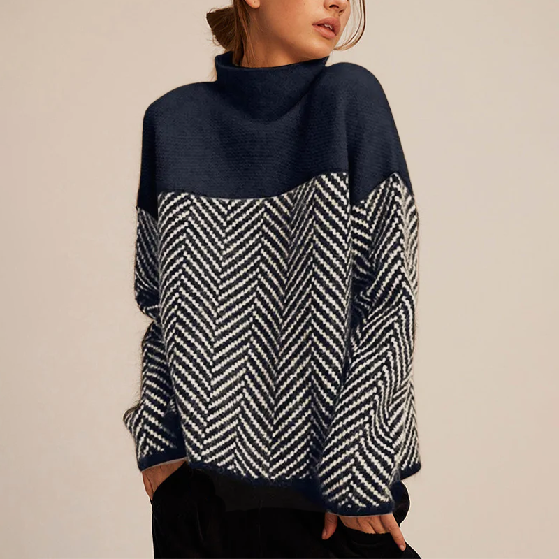 Adelie | Premium-Strick-Rollkragenpullover