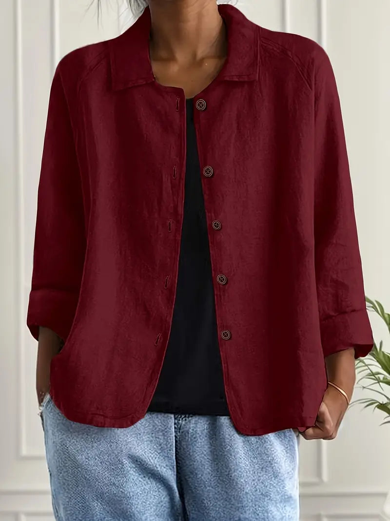 Lori | Breezy Linen Jacket