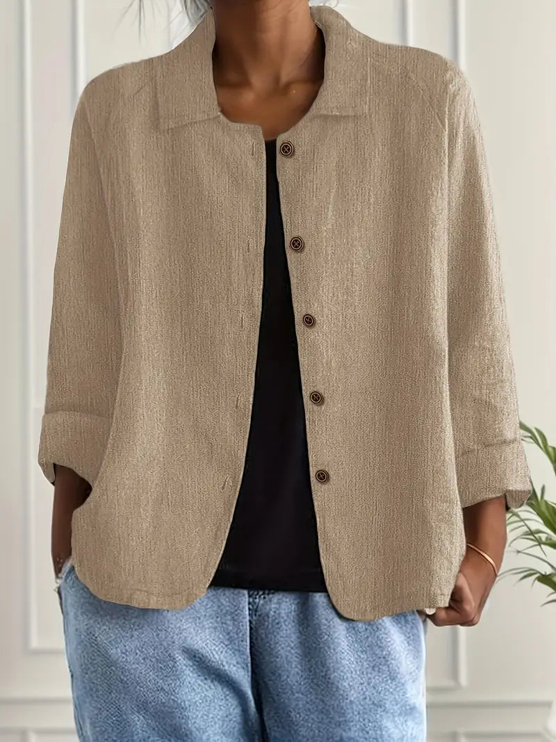 Lori | Breezy Linen Jacket