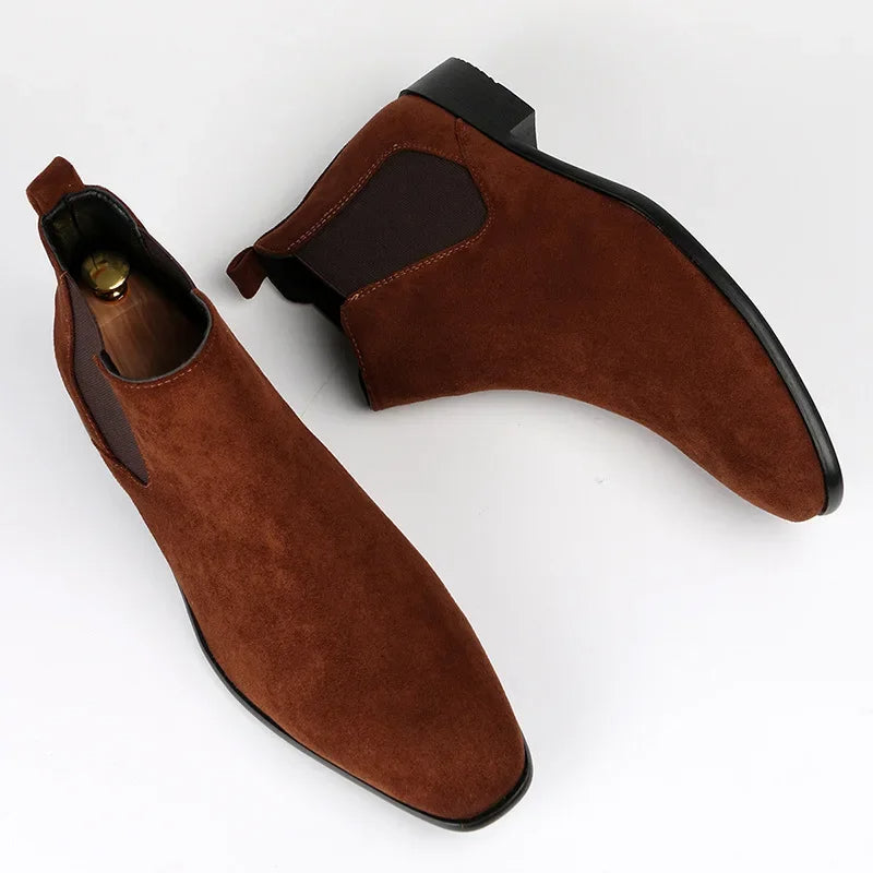 Max | Elegante Wildlederstiefel für Herren
