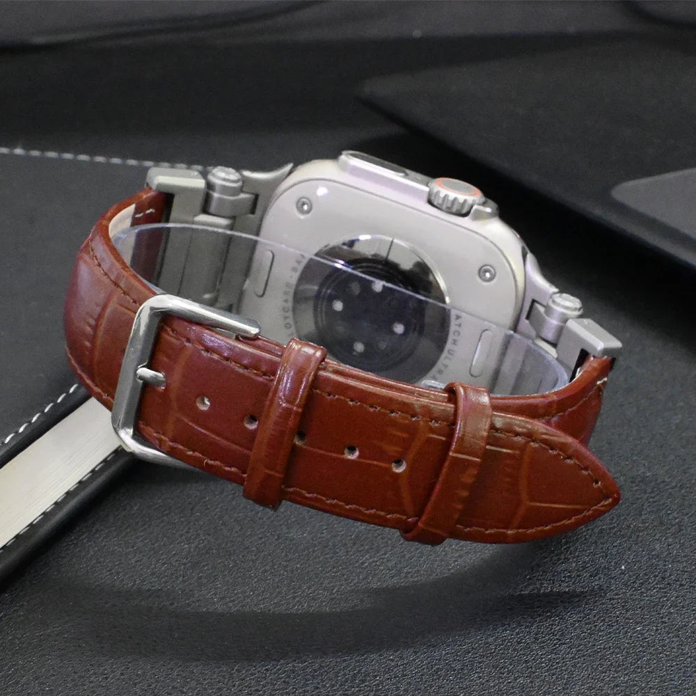 Nomad Echtleder Apple Watch Armband