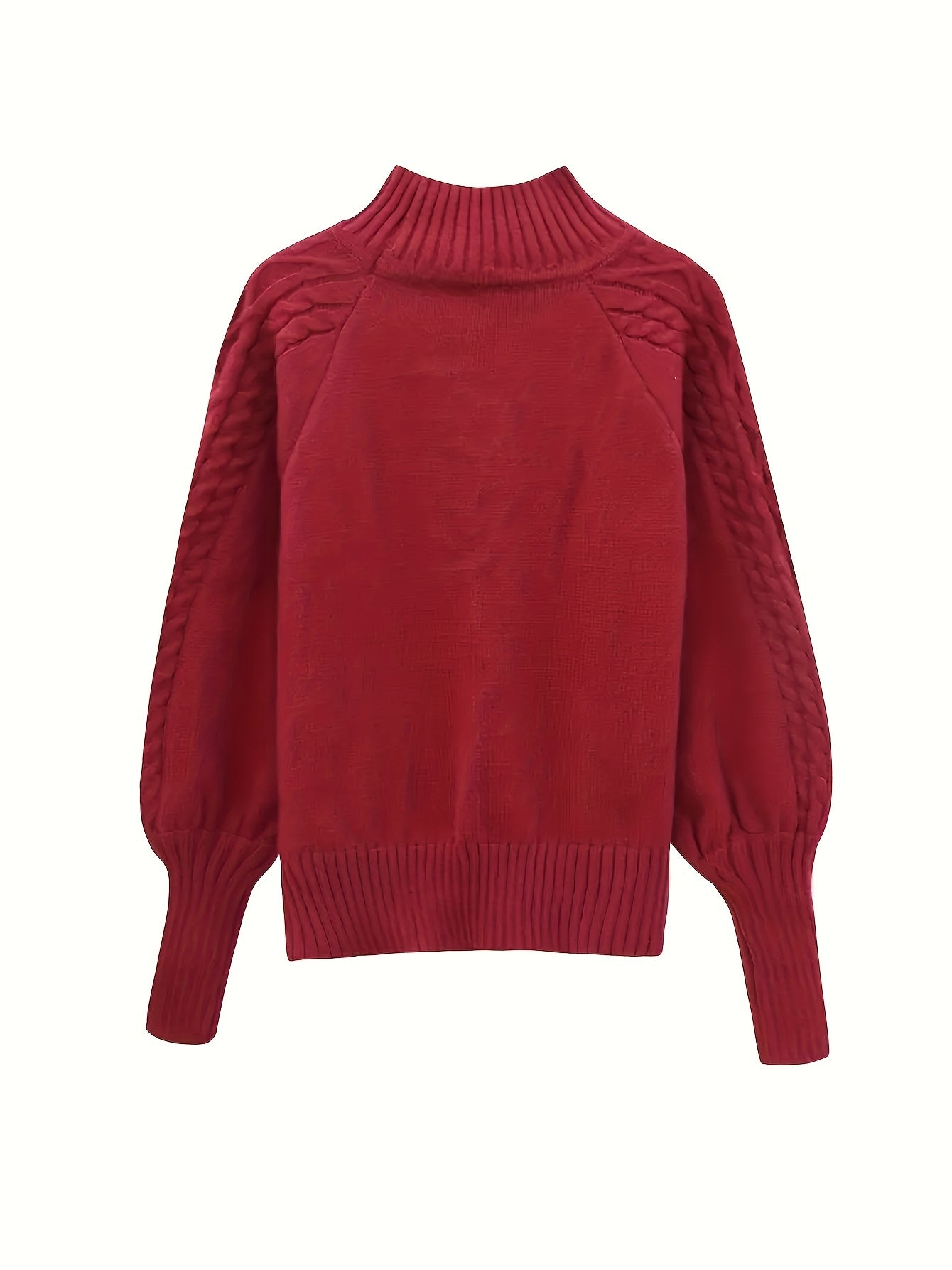 Tinsley – Langer, Lässiger Strickpullover Mit Langarm