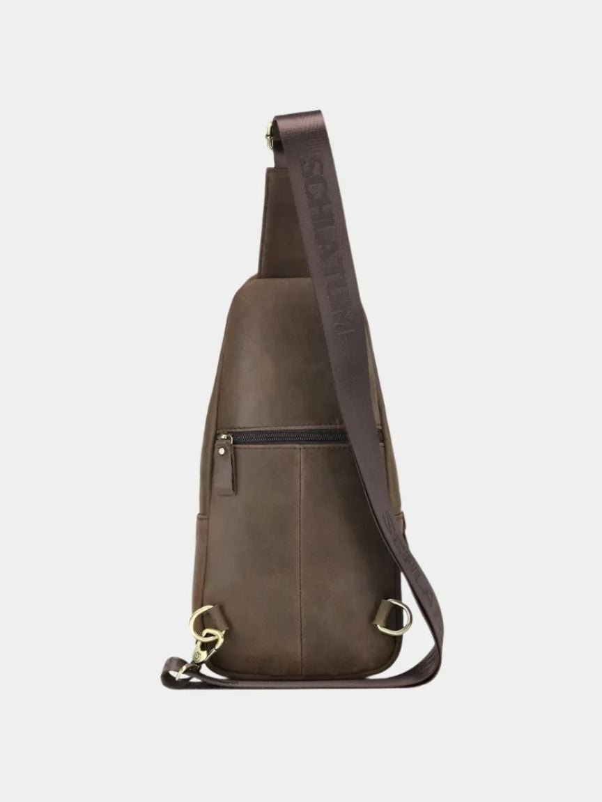 Essentielle Ledertasche - Kreuz & Krone