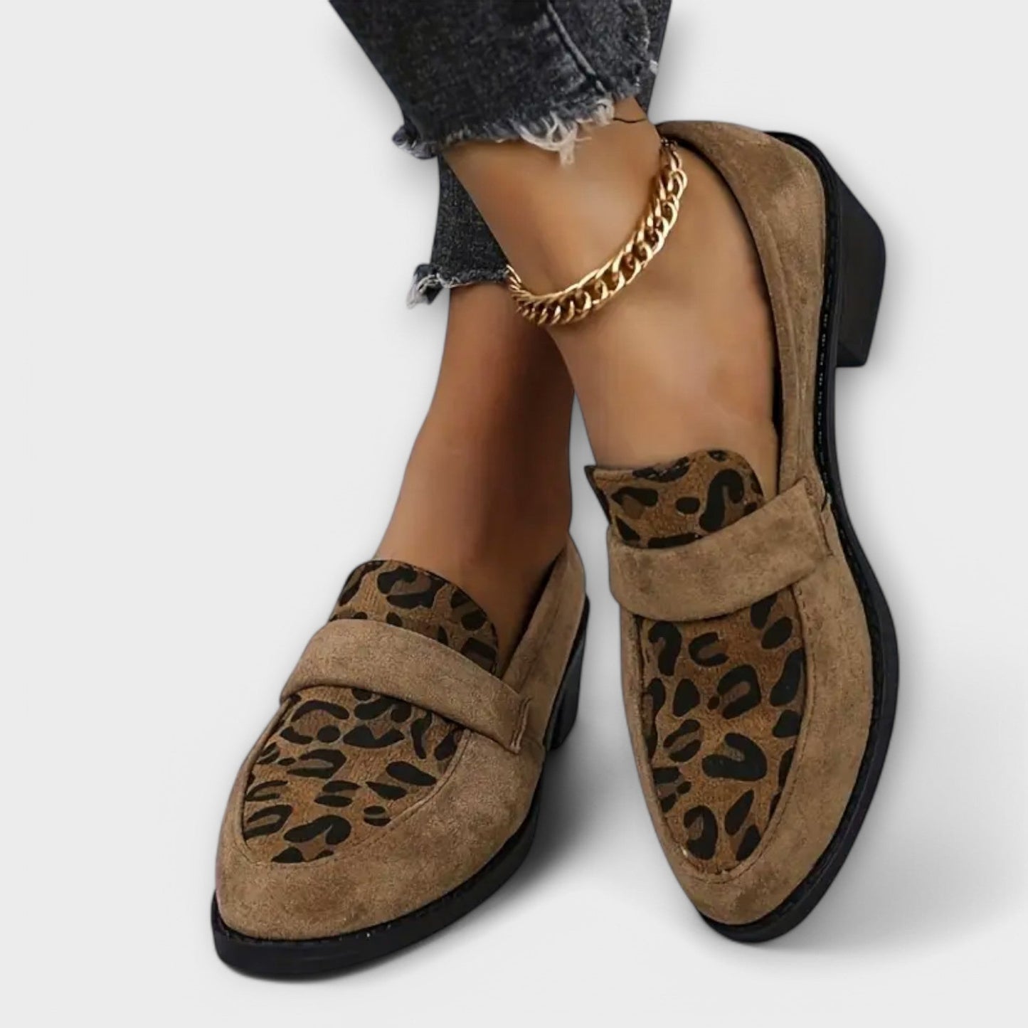 Karla | Elegante Dameschoenen met Luipaardprint