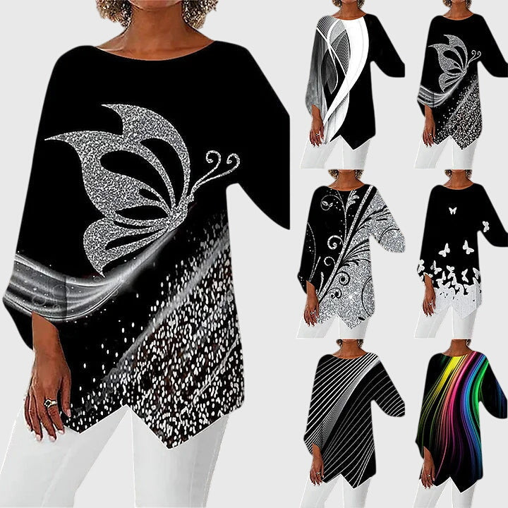 Alayah™ | Elegantes Oberteil Mit Rundhalsausschnitt