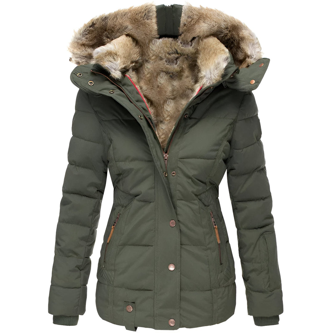 Samantha | Stylish Hooded Puffer