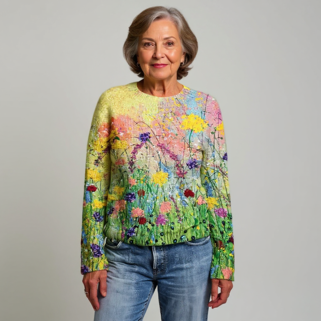 Embrie™ - Klassischer isländischer Strickpullover mit zeitlosem Stil