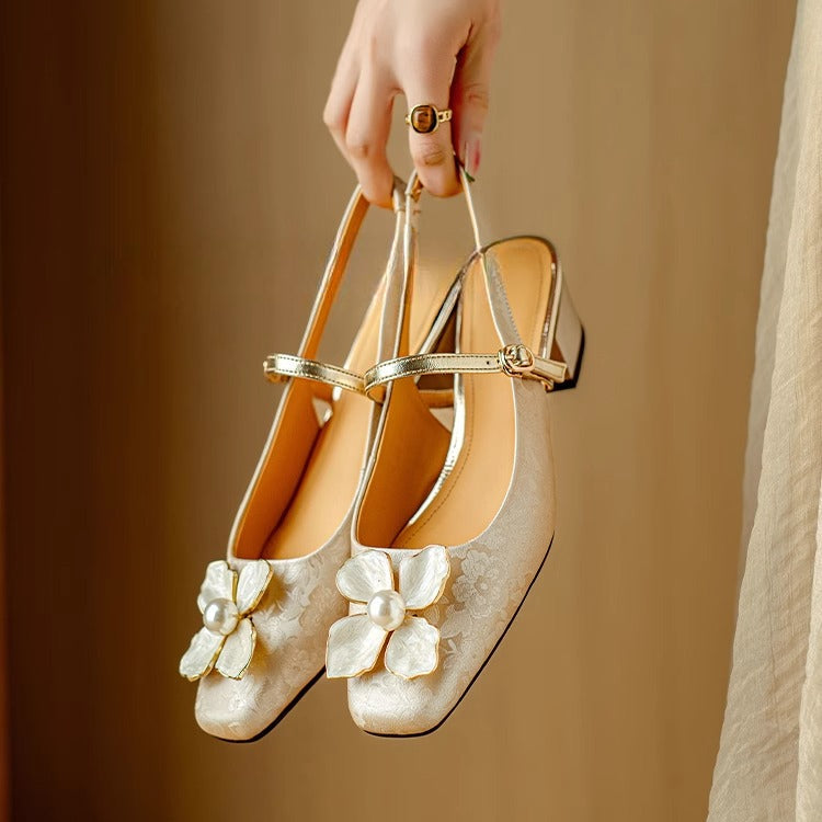 Genine Slingback-Pumps