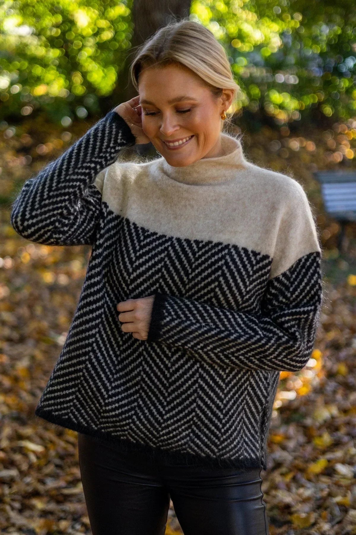Adelie | Premium-Strick-Rollkragenpullover