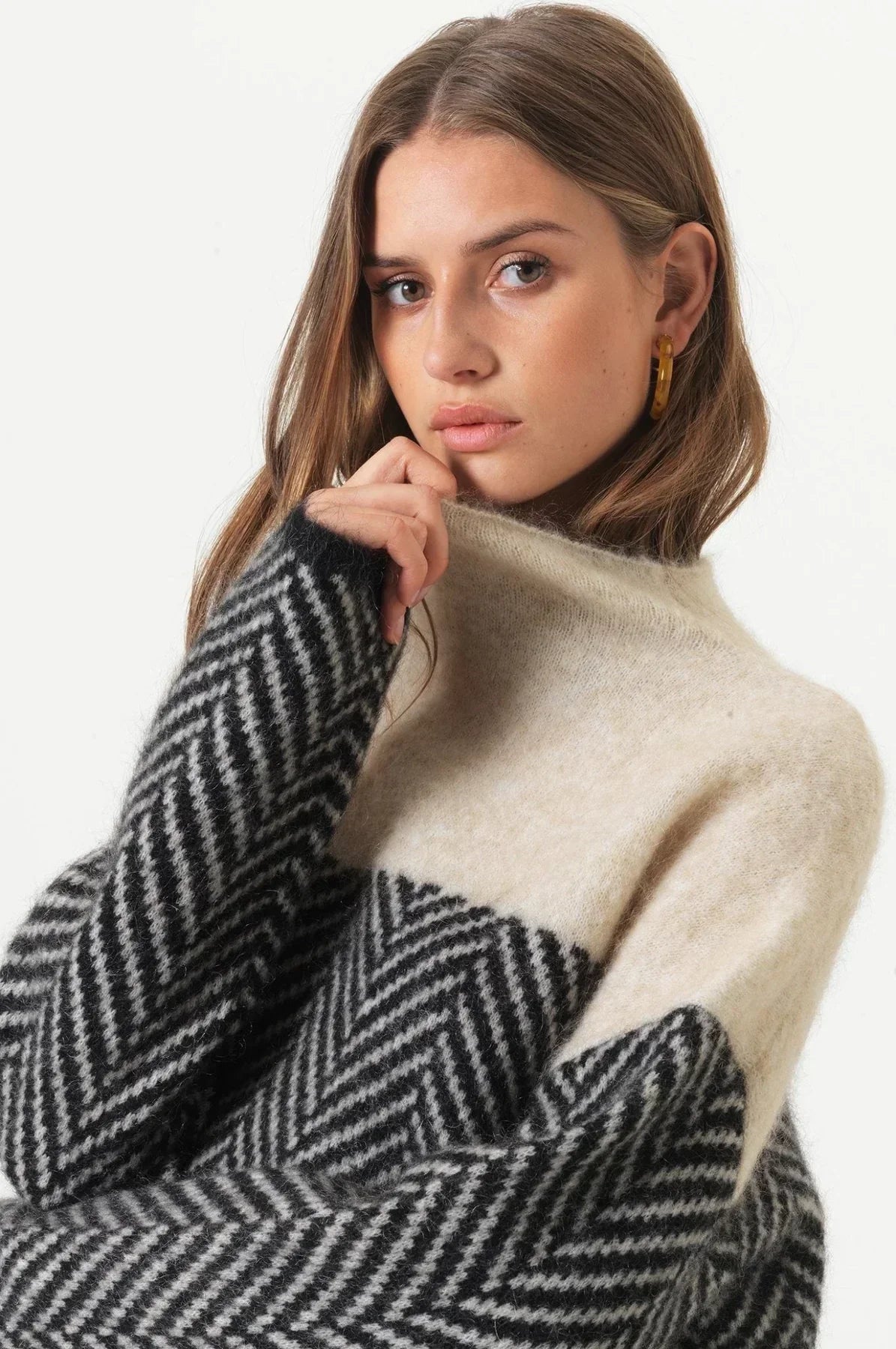 Adelie | Premium-Strick-Rollkragenpullover