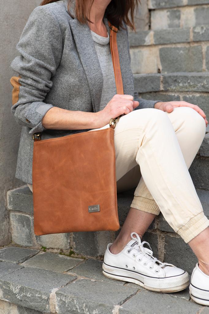 Emma braune Geldbörse