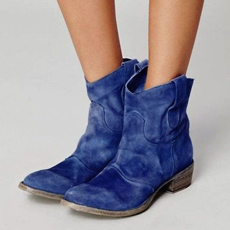 Lyla Ridge Wildleder-Westernstiefel