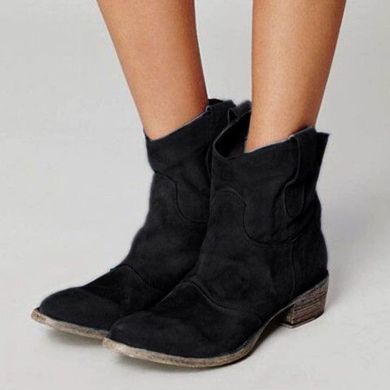 Lyla Ridge Wildleder-Westernstiefel