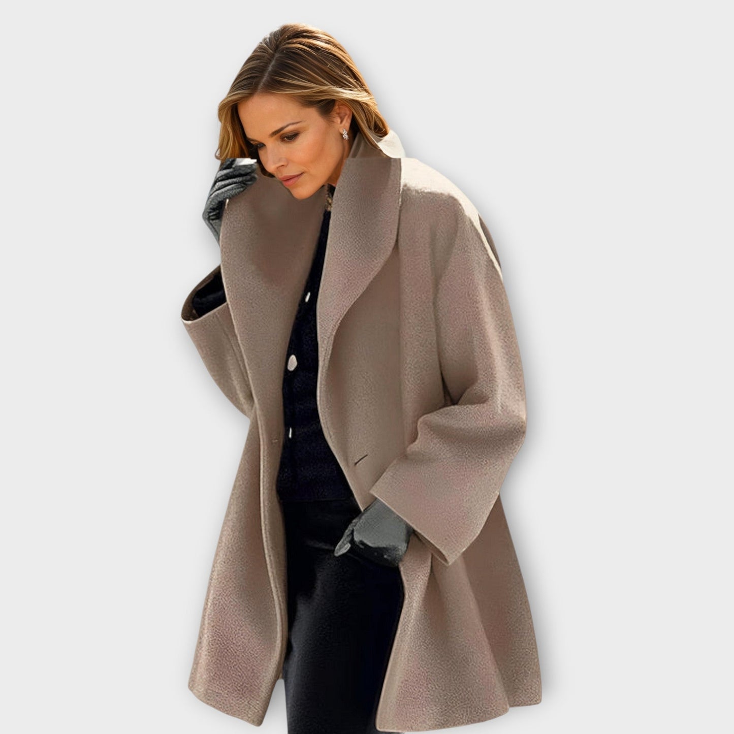 Megan | Windproof Wool Coat