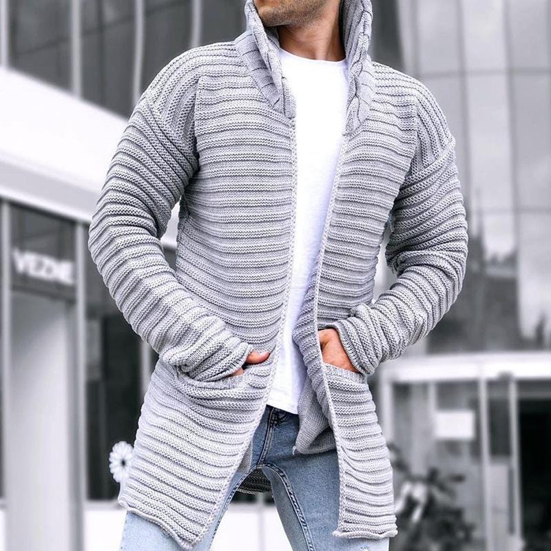 Shawl | Gestrickter Cardigan-Mantel