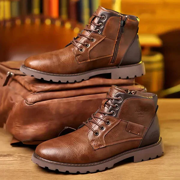 Brody | Schnürstiefel aus robustem Leder
