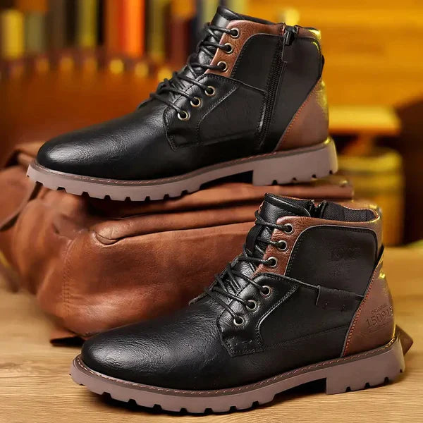 Brody | Schnürstiefel aus robustem Leder