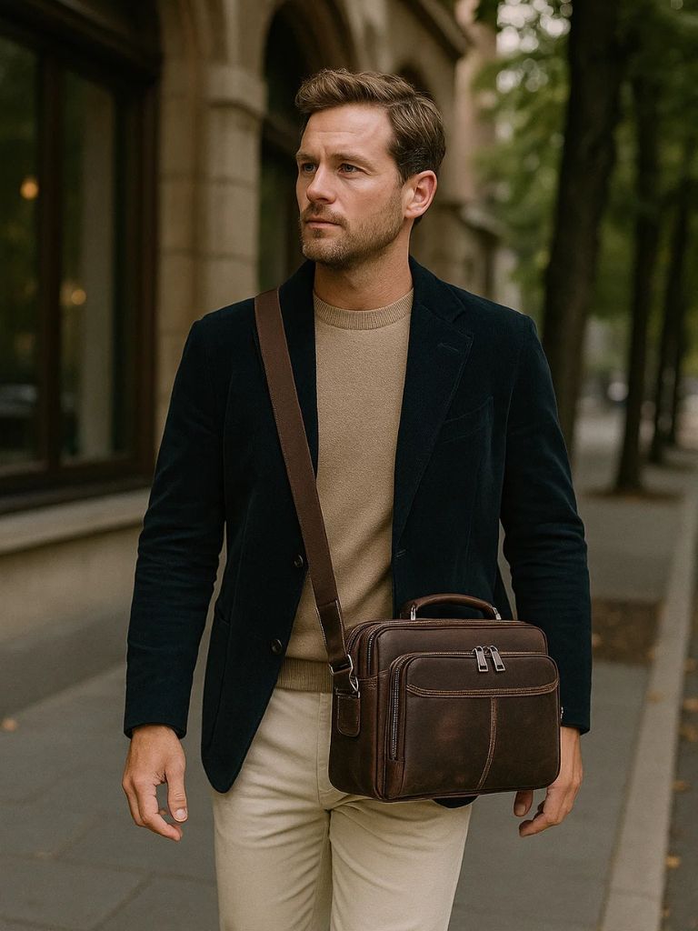 Logan Casual Crossbody - Kreuz & Krone