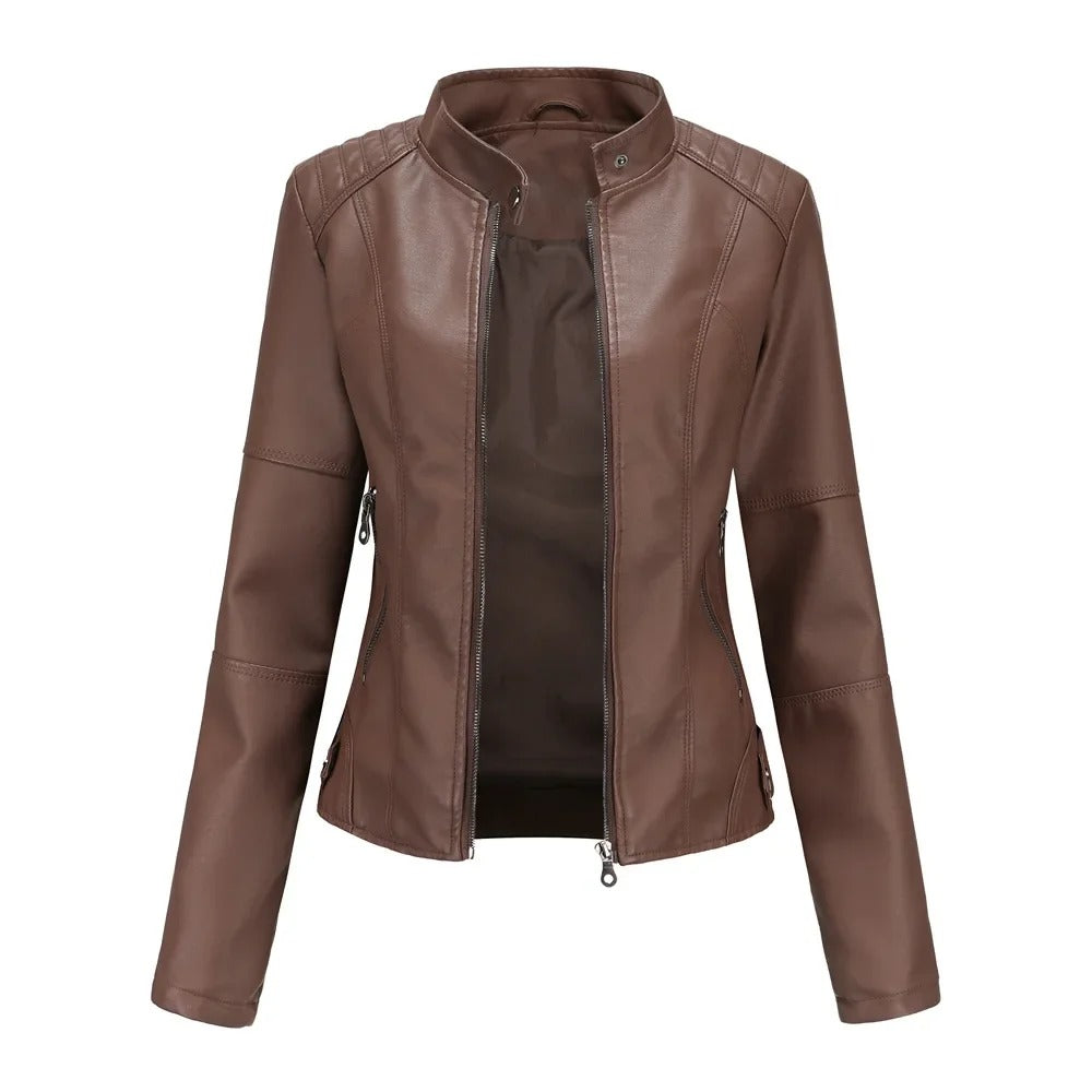 Jasmine | Stylish Leather Jacket