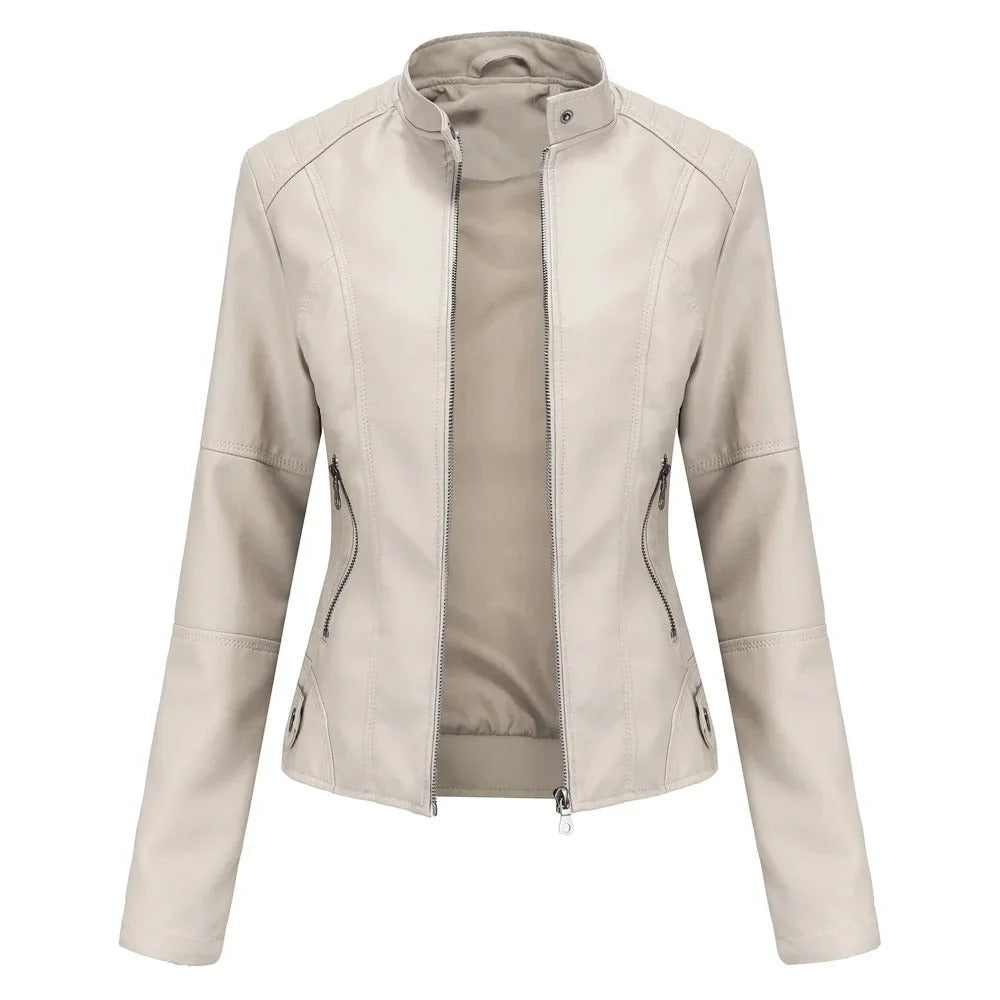 Jasmine | Stylish Leather Jacket