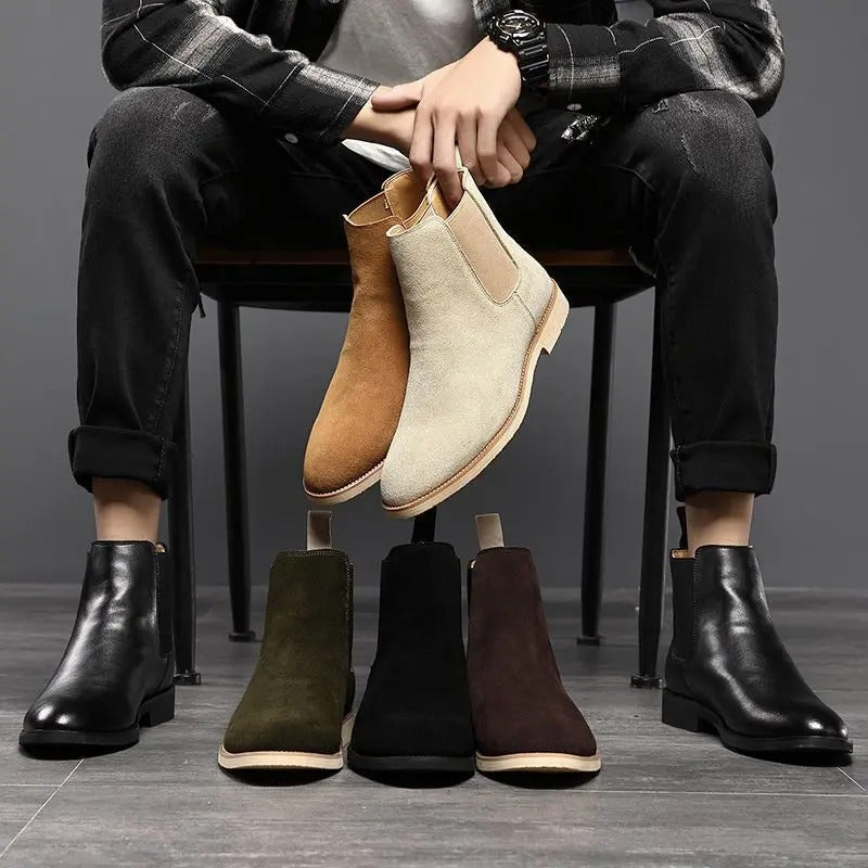 Bradley | Wildleder-Chelsea-Stiefel