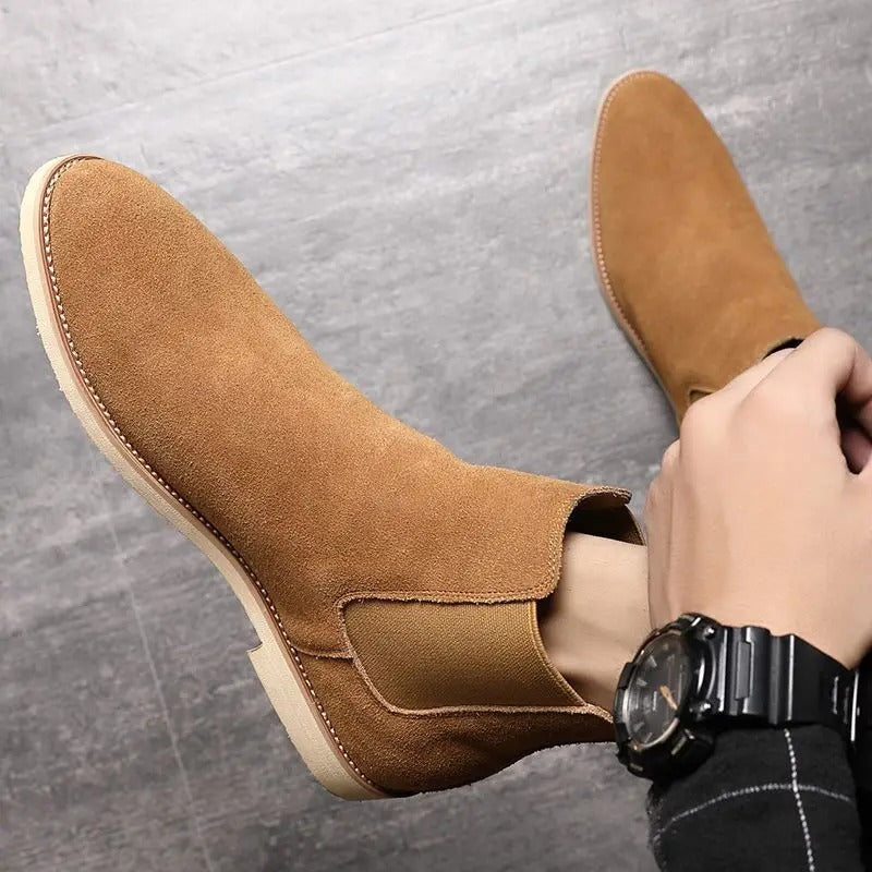 Bradley | Wildleder-Chelsea-Stiefel