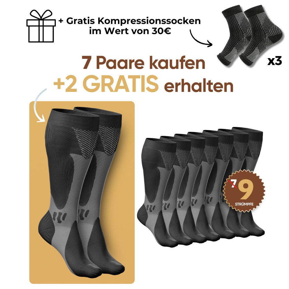 THARAH - Kompressionsstrümpfe für schmerzfreie Beine und Füsse