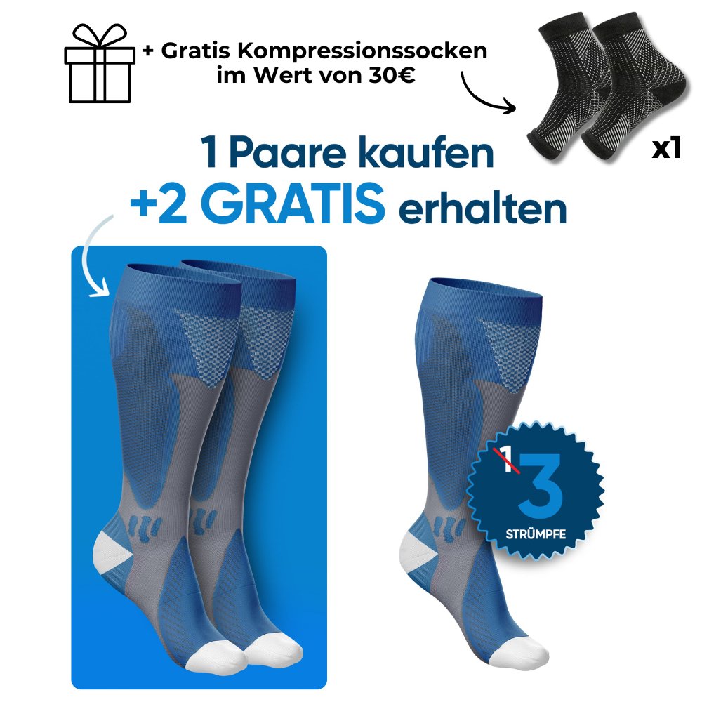THARAH - Kompressionsstrümpfe für schmerzfreie Beine und Füsse