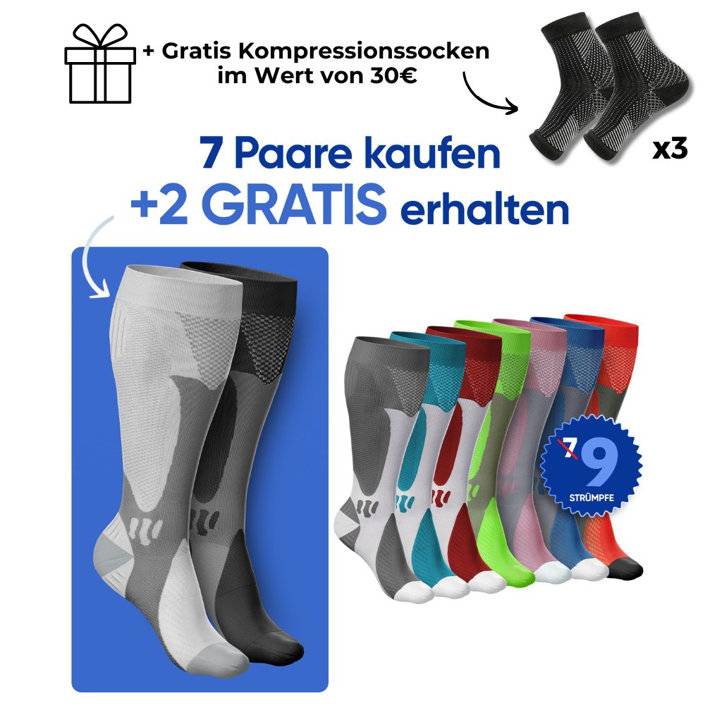 THARAH - Kompressionsstrümpfe für schmerzfreie Beine und Füsse