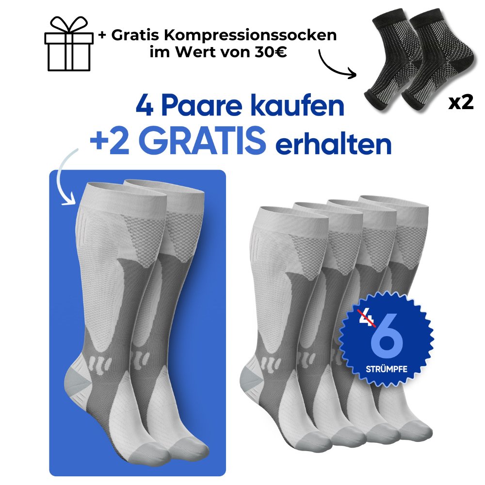THARAH - Kompressionsstrümpfe für schmerzfreie Beine und Füsse