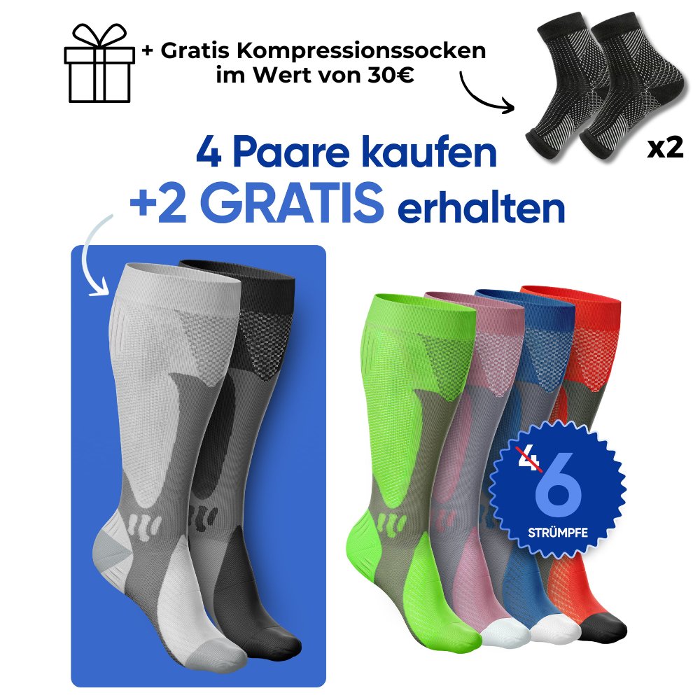 THARAH - Kompressionsstrümpfe für schmerzfreie Beine und Füsse