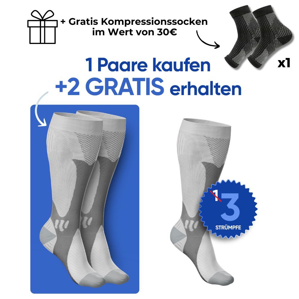 THARAH - Kompressionsstrümpfe für schmerzfreie Beine und Füsse
