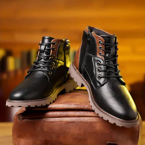 Brody | Schnürstiefel aus robustem Leder