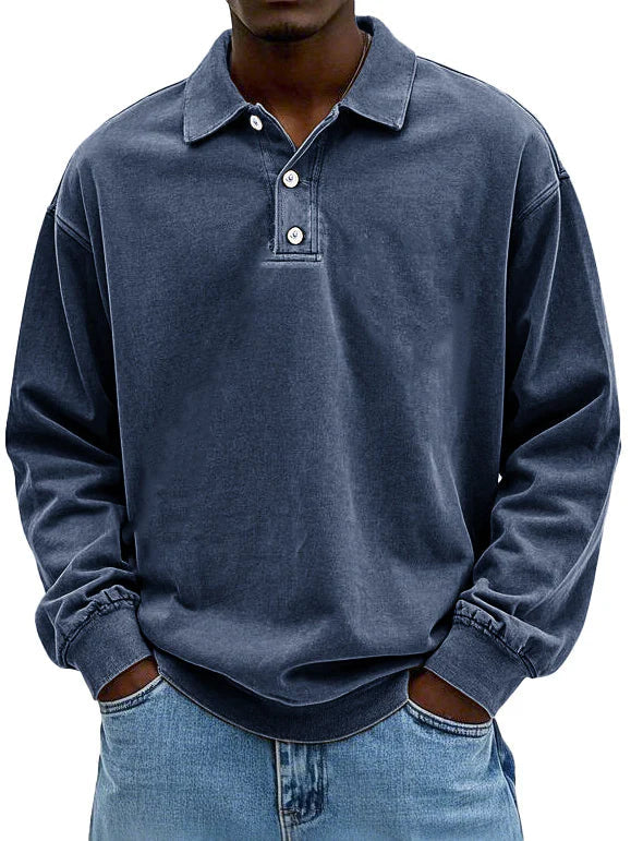 Savrani™ | Langarm-Vintage-Hemd