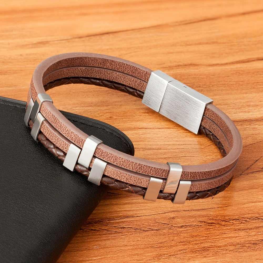 Dreilagiges Armband