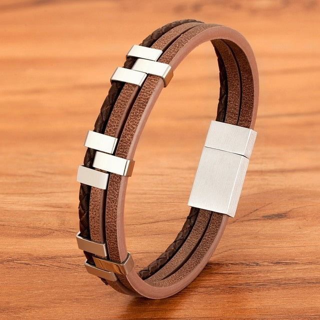 Dreilagiges Armband