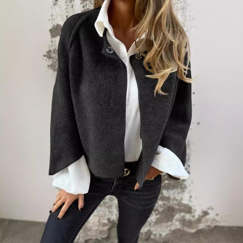 Elise™ | Schicker Kurzmantel mit Flare-Ärmeln