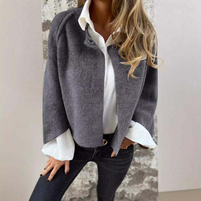 Elise™ | Schicker Kurzmantel mit Flare-Ärmeln