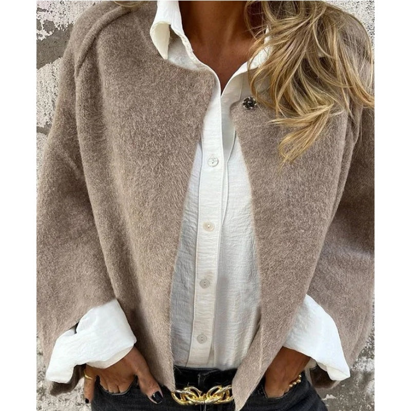 Elise™ | Schicker Kurzmantel mit Flare-Ärmeln