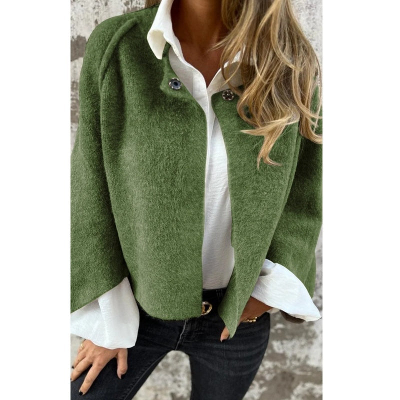 Elise™ | Schicker Kurzmantel mit Flare-Ärmeln