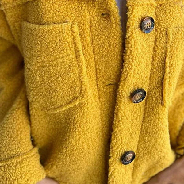 Dahlia - Gemütliche kurze Sherpa-Jacke