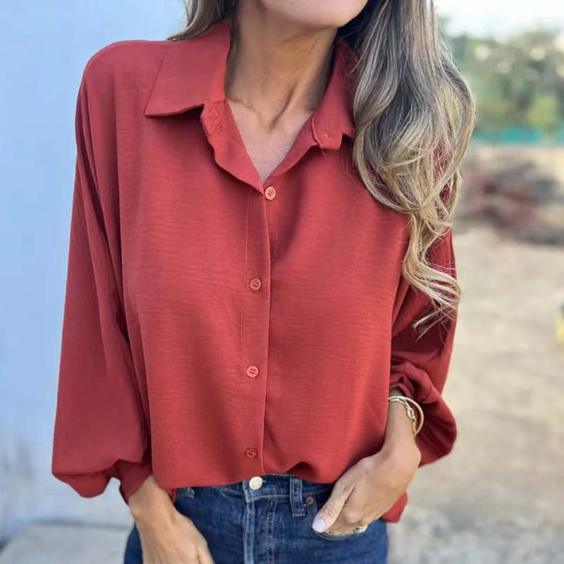 Elysa™ | Elegante Knopf-Bluse