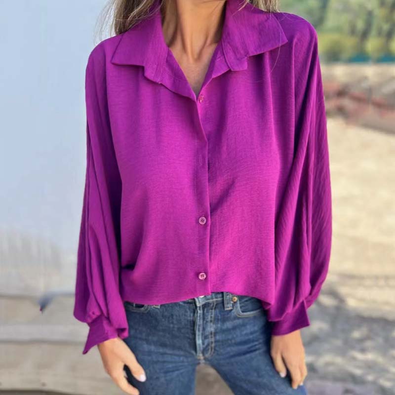 Elysa™ | Elegante Knopf-Bluse