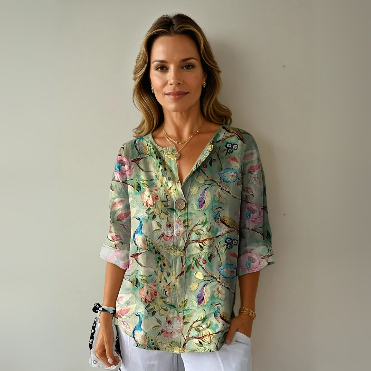 Arlene™ | Schicke Bluse mit Blumenmuster