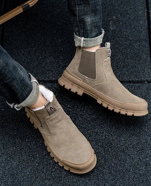 Amir | Stilvolle Plüschstiefel für Herren