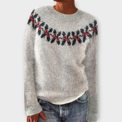 Simone – Bequemer Weihnachts-Pullover