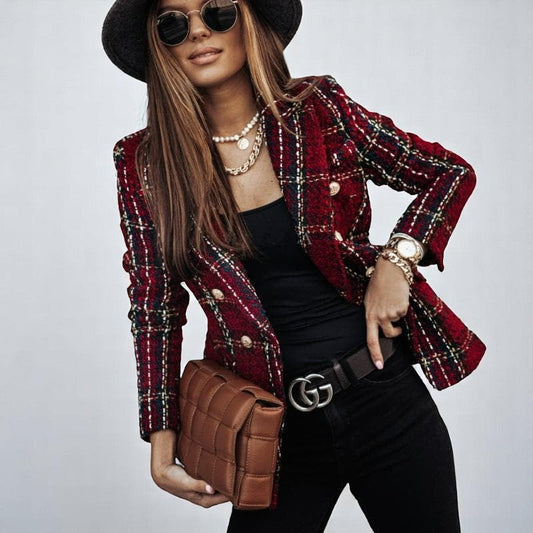 Monelle™ | Vintage Blazer mit Langarm