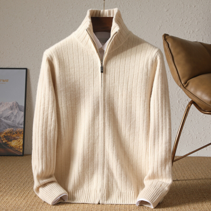 Sebastian | Gestrickte Merinowolljacke